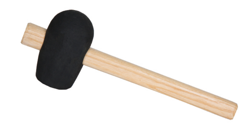 SX21A023B Rubber Mallet With Wooden Handle